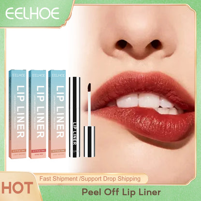 EELHOE Peel off Lip Liner Lipgloss Long Lasting Waterproof