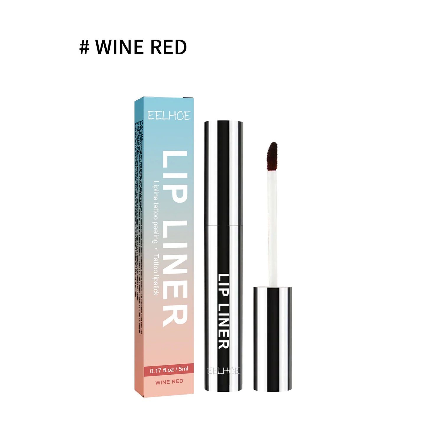 EELHOE Peel off Lip Liner Lipgloss Long Lasting Waterproof