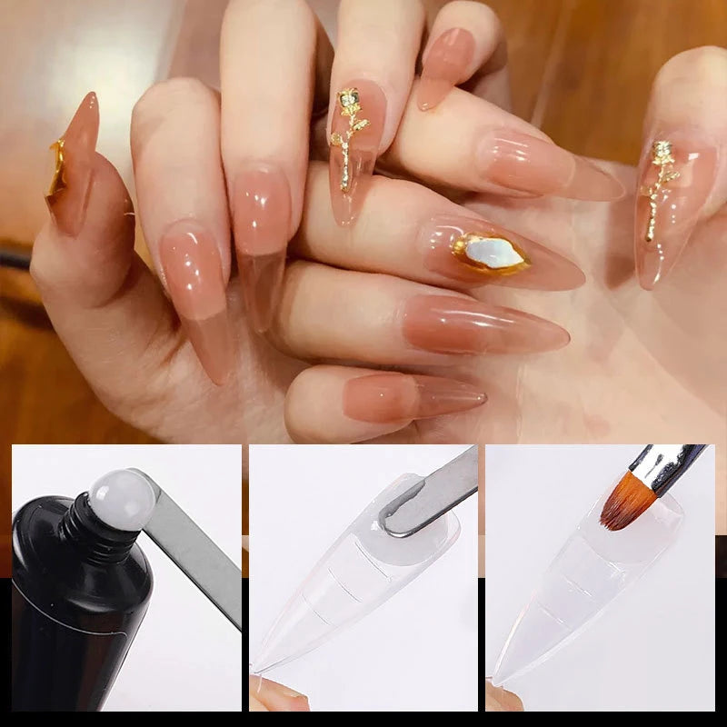 100Pcs/box Full Cover Sculpted Nail Tips