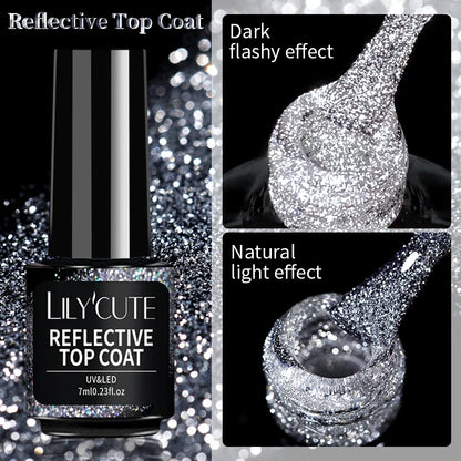 LILYCUTE Luminous Reflective Gel Nail Polish