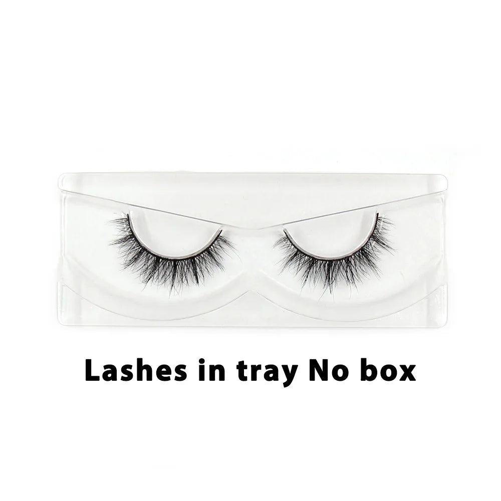 LEHUAMAO 30/60/100 Pairs Mink Lashes 3D