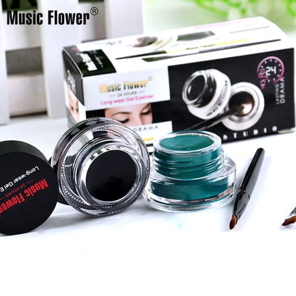 Music Flower Eye Makeup 2 in 1 Gel Eyeliner