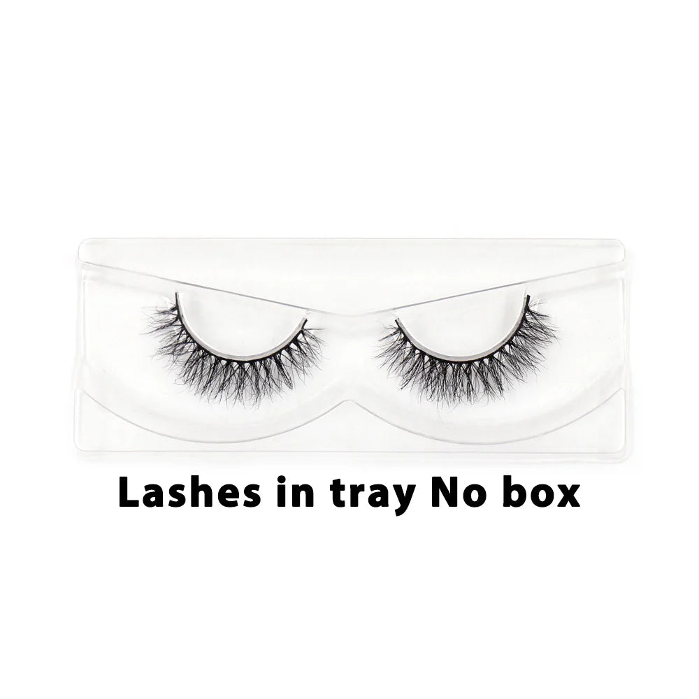 LEHUAMAO 30/60/100 Pairs Mink Lashes 3D