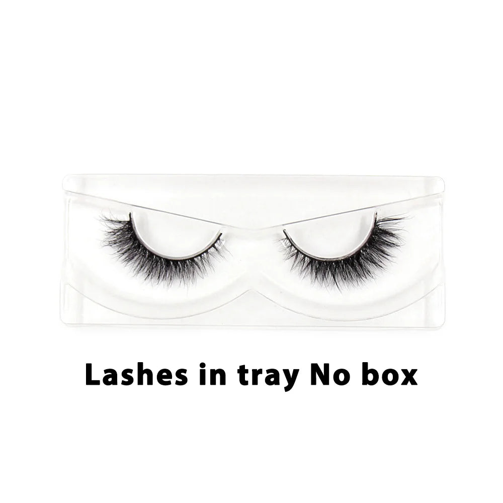 LEHUAMAO 30/60/100 Pairs Mink Lashes 3D