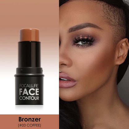 FOCALLURE Bronzer Highlighter Stick Waterproof