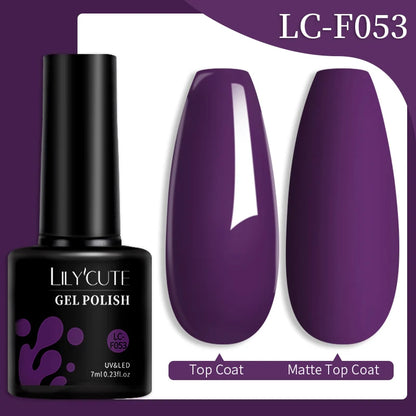 LILYCUTE Luminous Reflective Gel Nail Polish