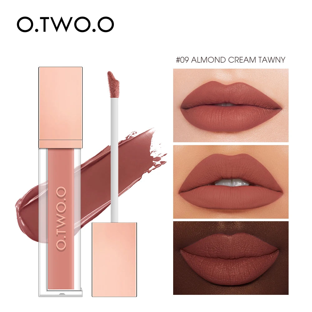 O.TWO.O 12 Color Liquid Lipstick Matte