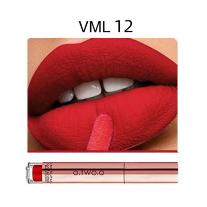 O.TWO.O 12 colors High Quality Velvet Matte lipstick