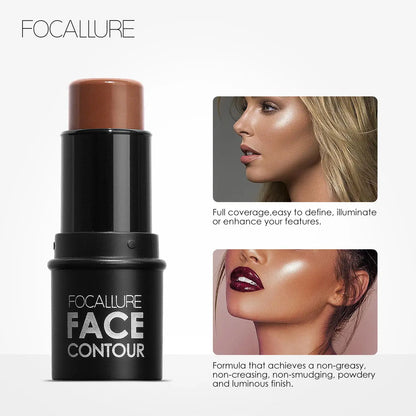 FOCALLURE Bronzer Highlighter Stick Waterproof