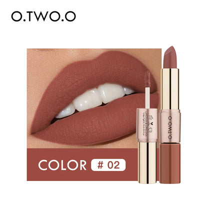 O.TWO.O 2 IN 1 Matte Lipstick