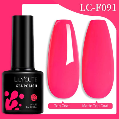 LILYCUTE Luminous Reflective Gel Nail Polish