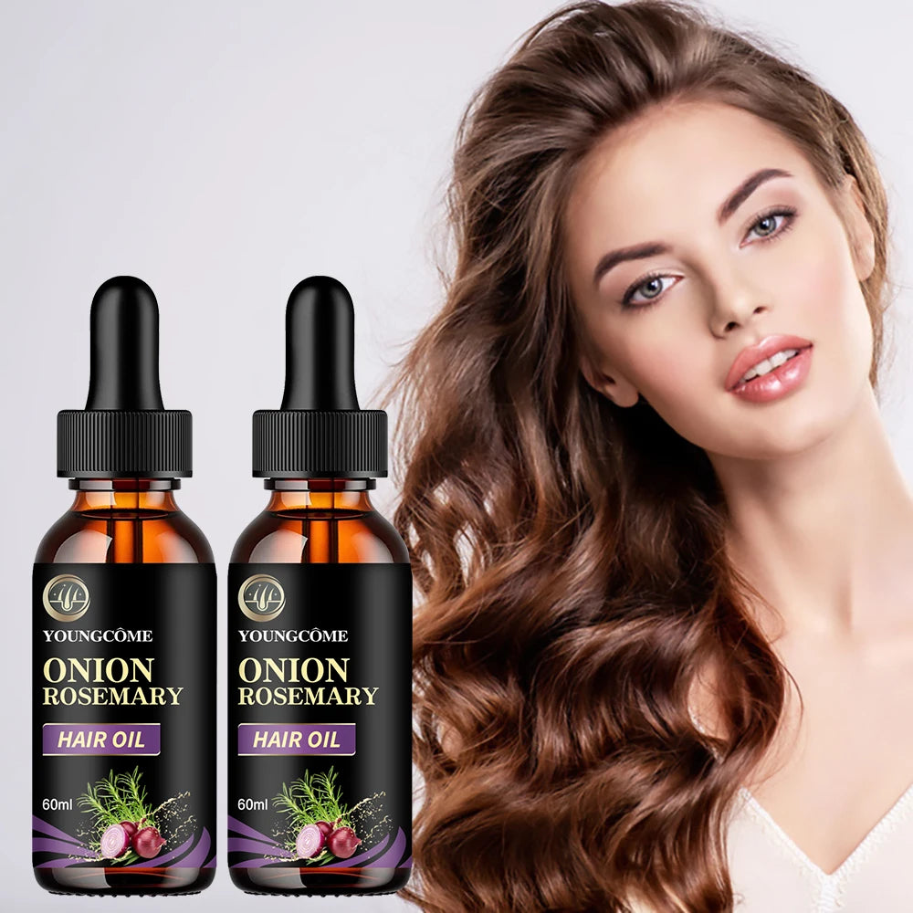 Hair Rapid Growth Essential Oil Onion Rosemary