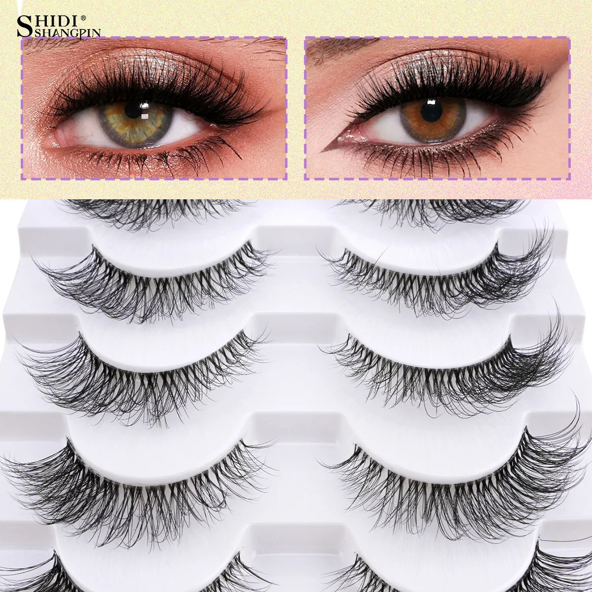 Cat Eye Lashes Faux Mink Eyelashes