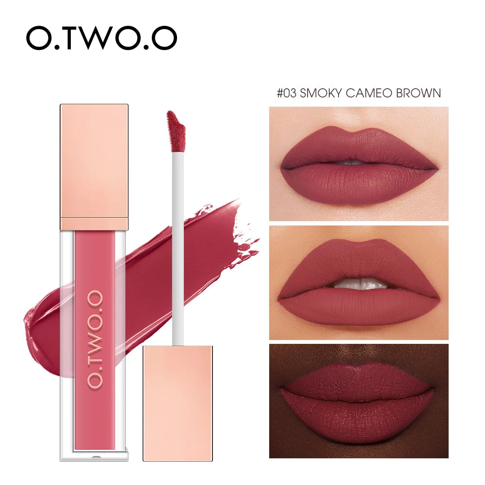 O.TWO.O 12 Color Liquid Lipstick Matte