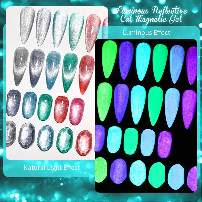 LILYCUTE Luminous Reflective Gel Nail Polish