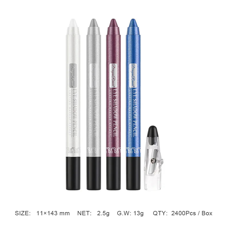 12 Colors Pearlescent Eyeshadow Pen Long Lasting