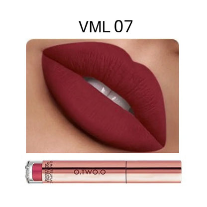 O.TWO.O 12 colors High Quality Velvet Matte lipstick