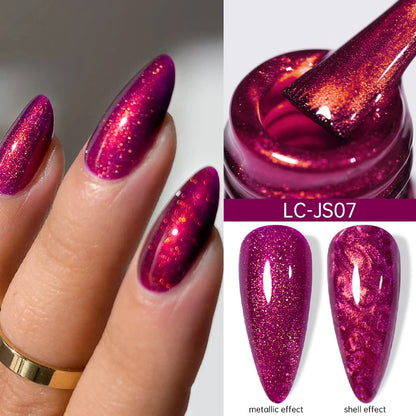 LILYCUTE 5ML Reflective Glitter Liner Gel Polish Nail