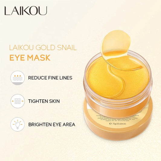 LAIKOU Gold Snail Eye Mask