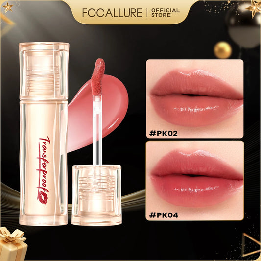 FOCALLURE Glazed Shine Liquid Lipstick Waterproof