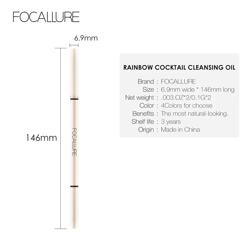 FOCALLURE 4 Colors Ultra Fine Eyebrow Pencil