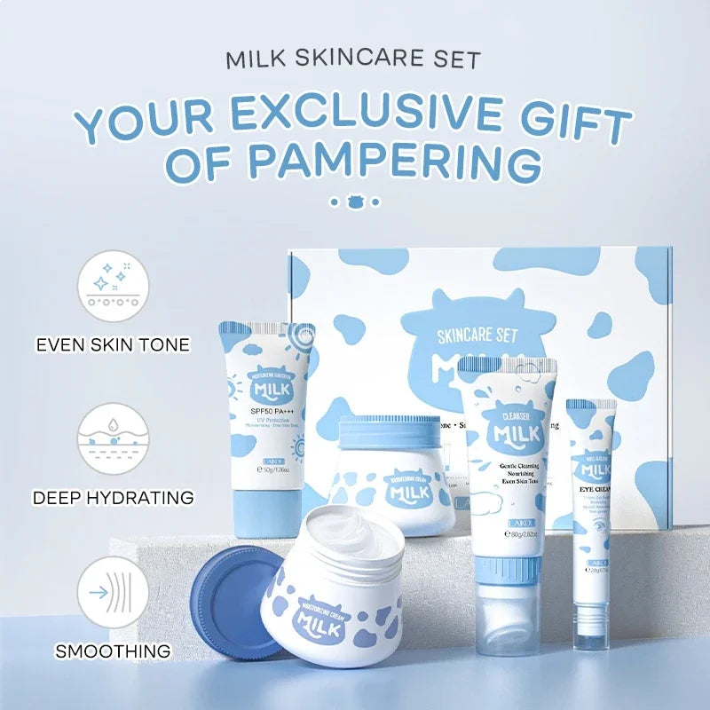 LAIKOU Milk Skincare Set 5Pcs