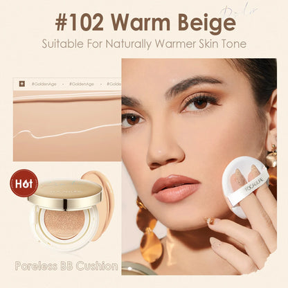 FOCALLURE Waterproof Matte Air Cushion Poreless BB＆CC Cream