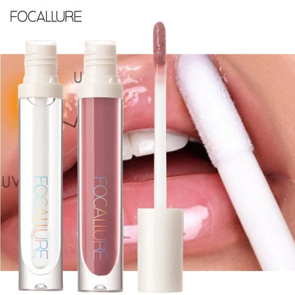 FOCALLURE Makeup Lip Gloss Moisturizing Long Lasting