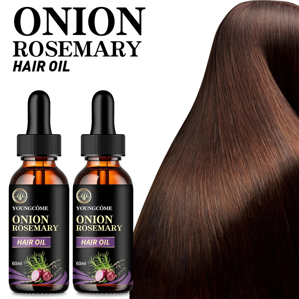 Hair Rapid Growth Essential Oil Onion Rosemary