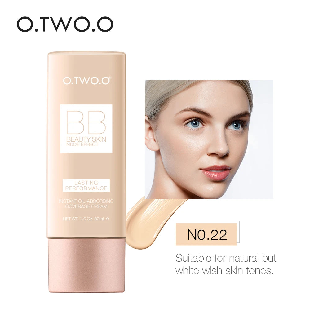 O.TWO.O Makeup Base BB Cream Natural Whitening Cream