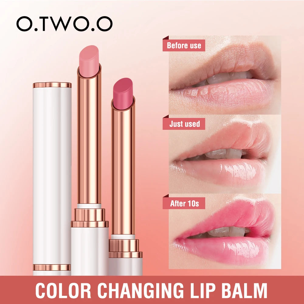 O.TWO.O Moisturizing Lip Balm Color Changing