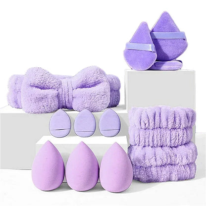 12Pcs Makeup Sponge Blender Beauty