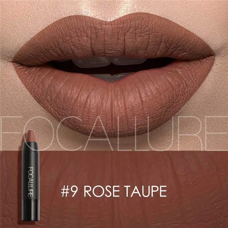 FOCALLURE Brand 19 Colors Matte Lipstick Waterproof