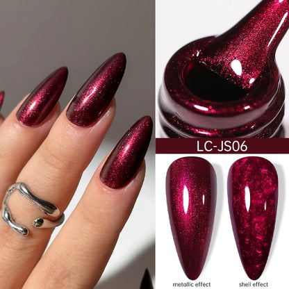 LILYCUTE 5ML Reflective Glitter Liner Gel Polish Nail