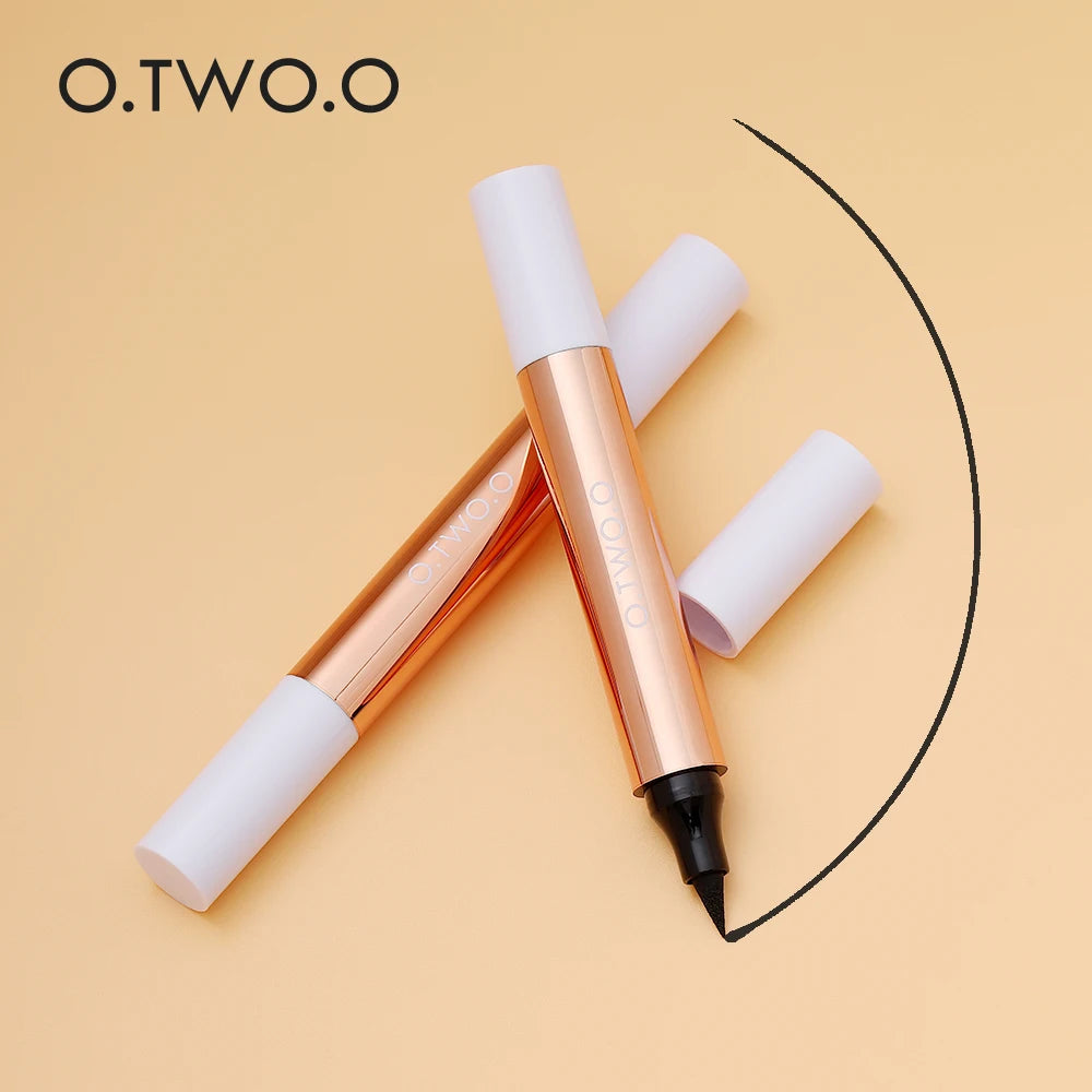 O.TWO.O Eyeliner Stamp Black Liquid Eyeliner Pen Waterproof