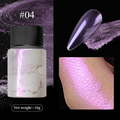 1Box Nail Mirror Glitter Powder Metallic Colorful