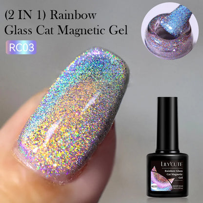 LILYCUTE 5ML Reflective Glitter Liner Gel Polish Nail