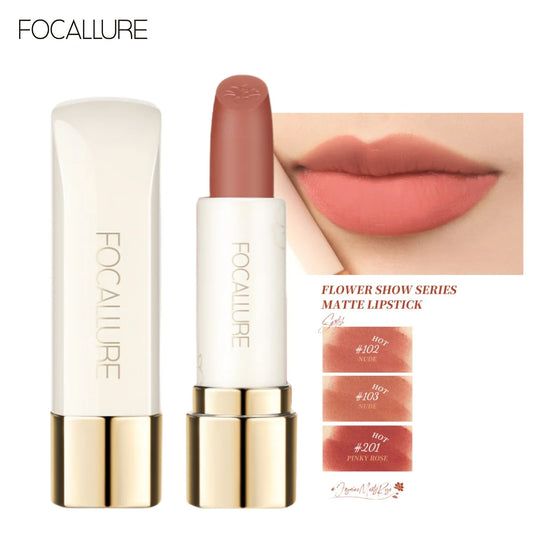 FOCALLURE 16 Shades Matte Lipstick Natural Super Soft