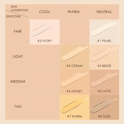 FOCALLURE 8 Colors Foundation