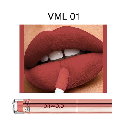 O.TWO.O 12 colors High Quality Velvet Matte lipstick