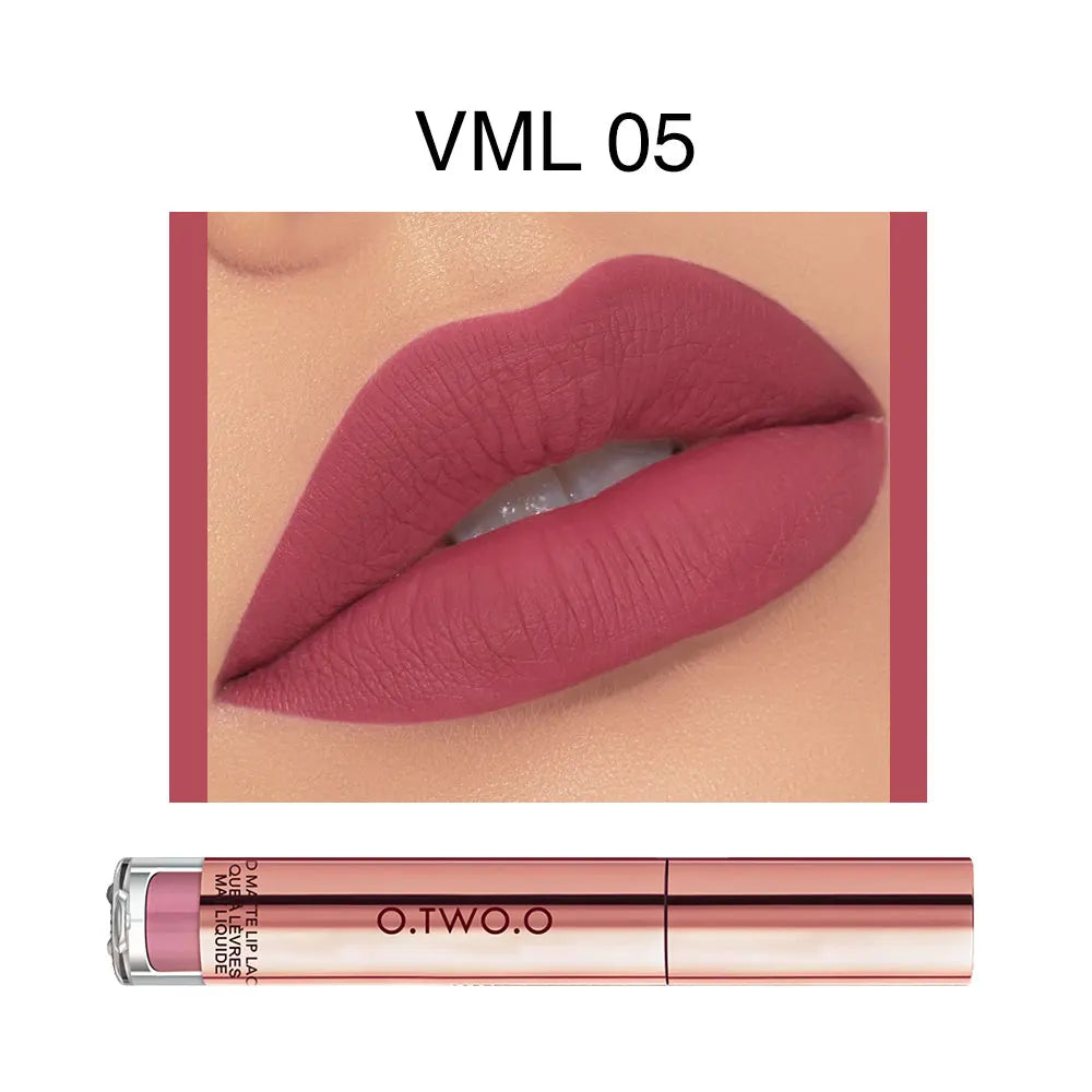 O.TWO.O 12 colors High Quality Velvet Matte lipstick