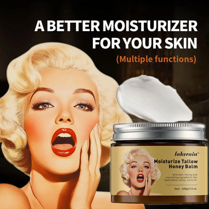 Whipped Moisturize Tallow and Manuka Honey Balm Organic Cream