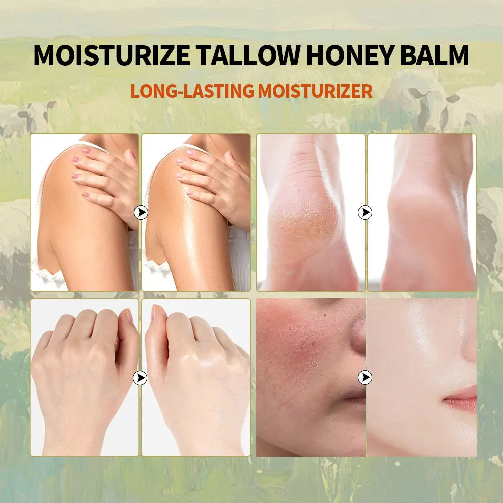 Whipped Moisturize Tallow and Manuka Honey Balm Organic Cream