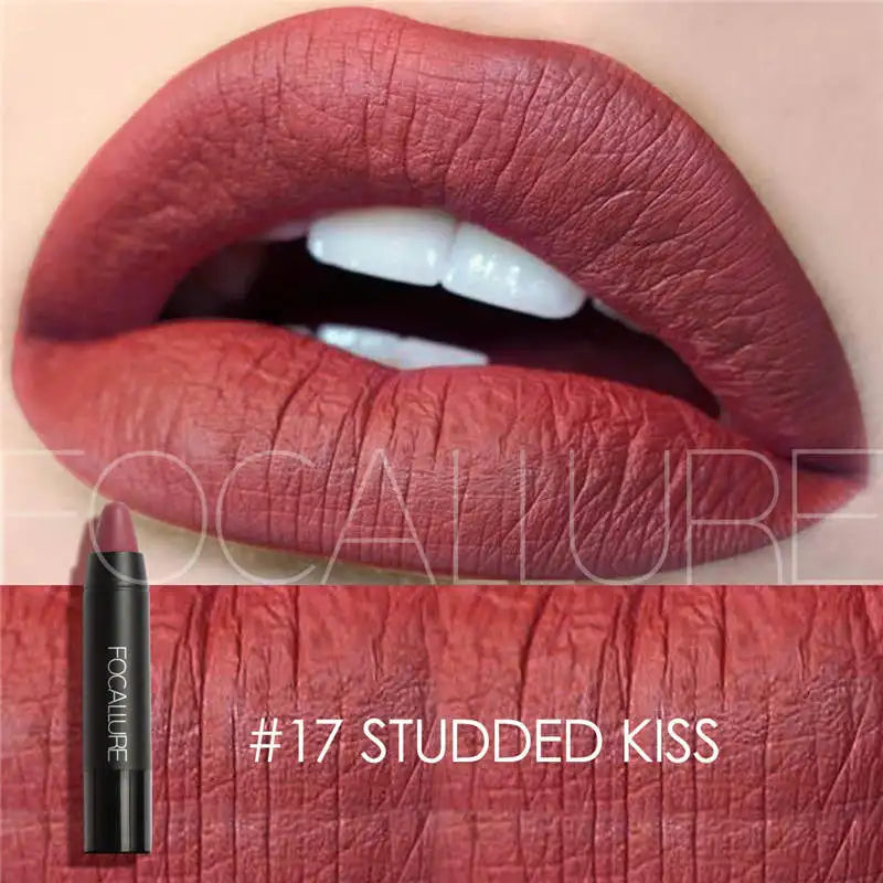 FOCALLURE Brand 19 Colors Matte Lipstick Waterproof