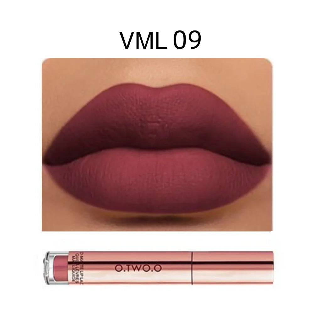 O.TWO.O 12 colors High Quality Velvet Matte lipstick