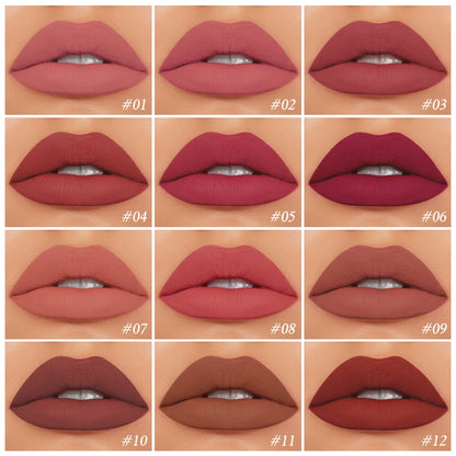 O.TWO.O 12 Color Liquid Lipstick Matte