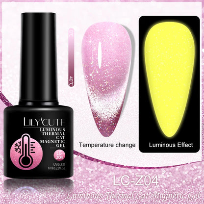 LILYCUTE Luminous Reflective Gel Nail Polish