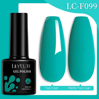 LILYCUTE Luminous Reflective Gel Nail Polish