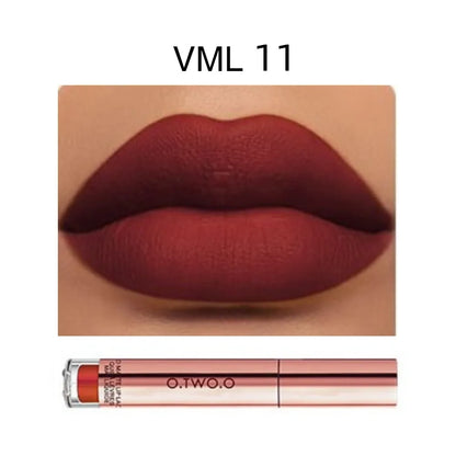 O.TWO.O 12 colors High Quality Velvet Matte lipstick