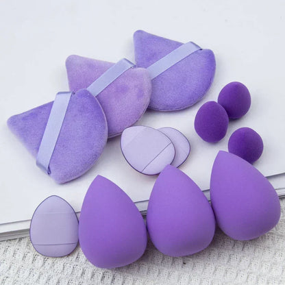 12Pcs Makeup Sponge Blender Beauty